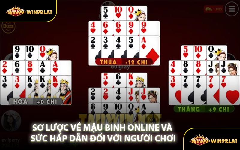 Sơ lược về Mậu Binh Online và sức hấp dẫn đối với Người Chơi